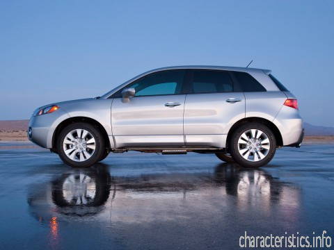 ACURA 世代
 RDX I Restyling 2.3 AT (240hp) 4x4 技術仕様
